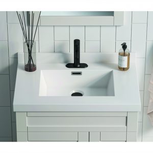31"Wx22"D WHITE RECT VTOP - Image 4